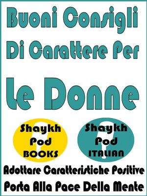 cover image of Buoni Consigli Di Carattere Per Le Donne